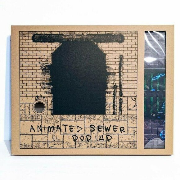 Animated Sewer Tower Pop-Up Diorama 1/12 – Extreme-Sets Extreme-Sets Animated Sewer Pop-Up Diorama 1/12 Scale for 6\